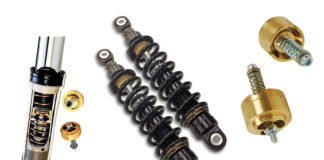 Race Tech's G3-S IFP shocks and fork kit with new springs and Gold Valve Emulators