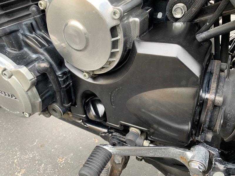 Solution finish restore motorcycle plastic