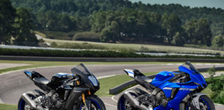 2020 Yamaha YZF-R1M and YZF-R1