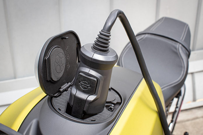 harley davidson livewire charging