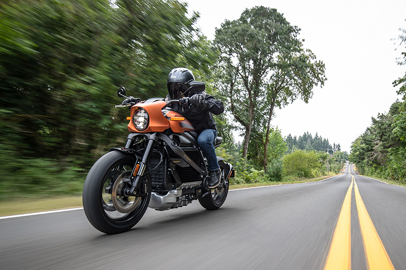 2020 Harley-Davidson LiveWire action