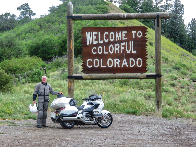 Colorful Colorado sign