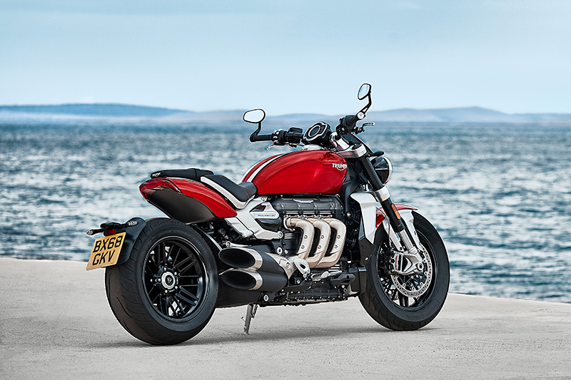 triumph rocket 3 roadster exhaust systems