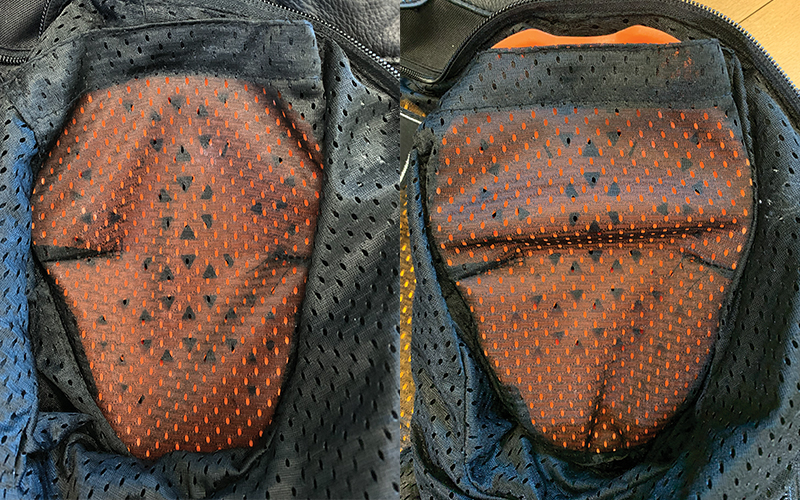 proper fitment motorcycle apparel armor