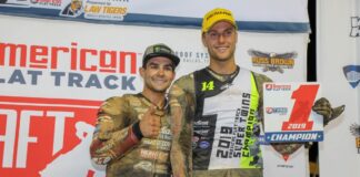 Briar Bauman, American Flat track, Thunder press