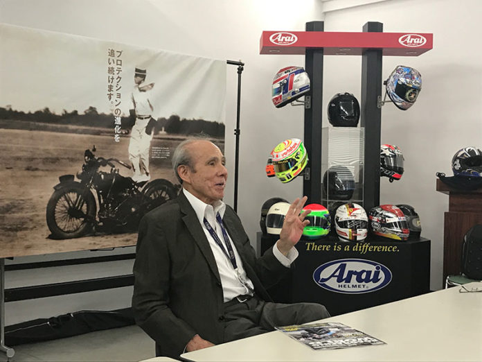 Inside Arai Helmets Rider Magazine