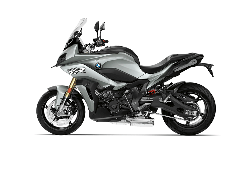 2020 BMW S 1000 XR in Ice Gray.