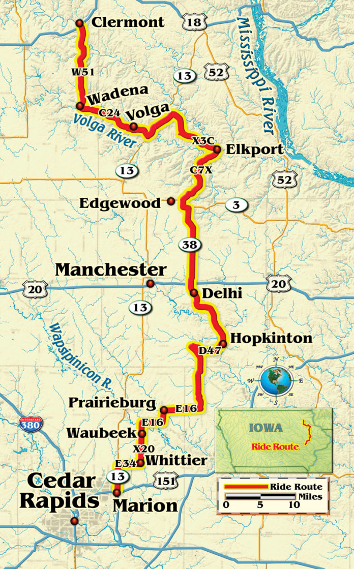 Connecting Small Towns in Northeast Iowa Rider Magazine