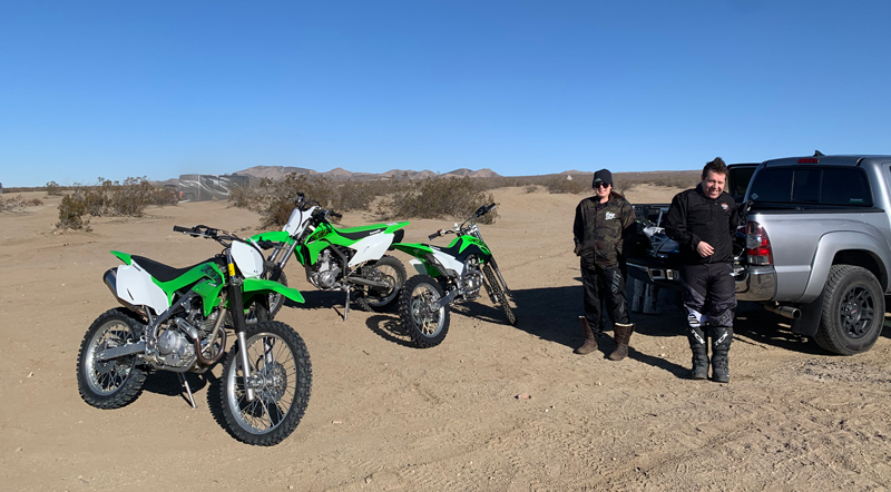 Kawasaki dirt bikes