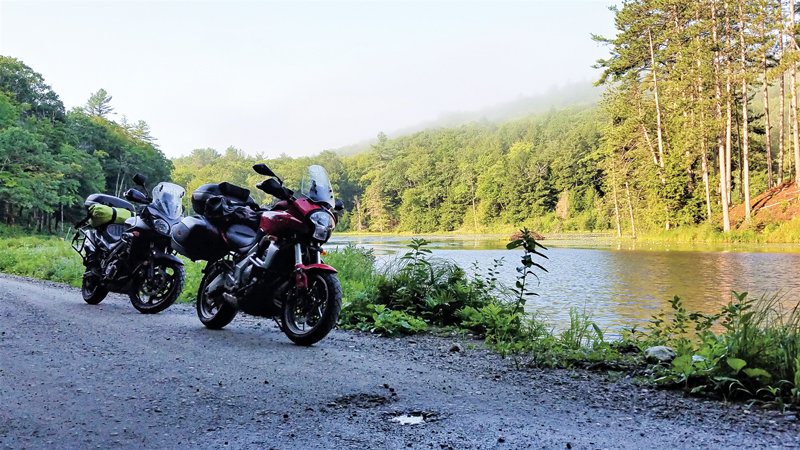 Vermont motorcycle ride