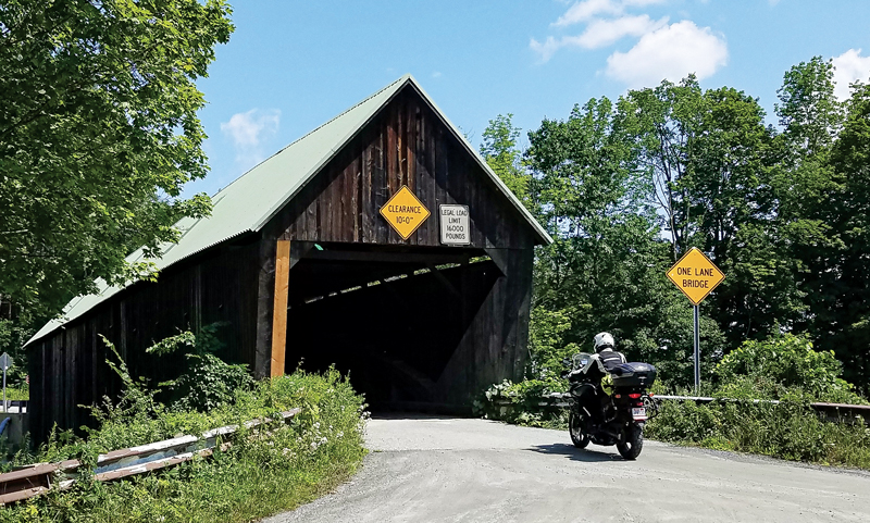 covered bridge Vermont