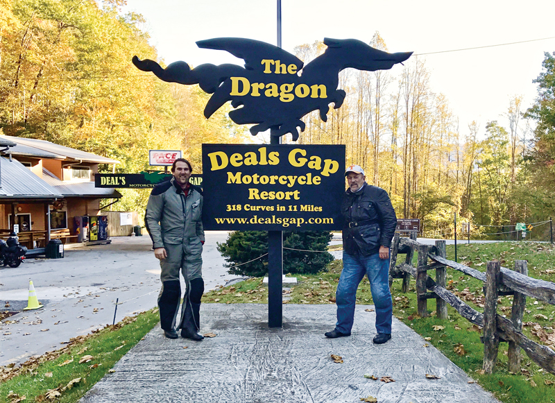 dragon motorcycle ride north carolina