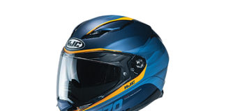 HJC F70 helmet.
