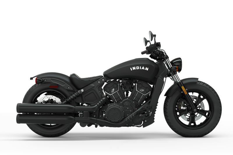 indian scout bobber matte black