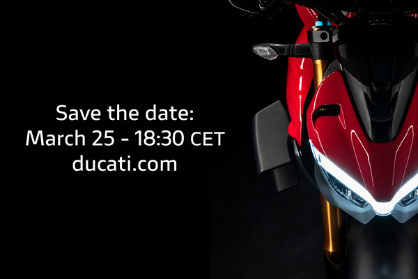 Save the date Ducati Streetfighter V4 presentation