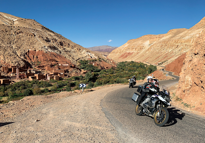 Edelweiss motorcycle tour Morocco