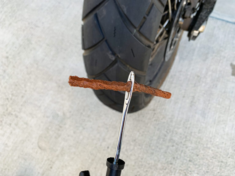 How to Plug and Repair a Tubeless Motorcycle Tire Rider Magazine