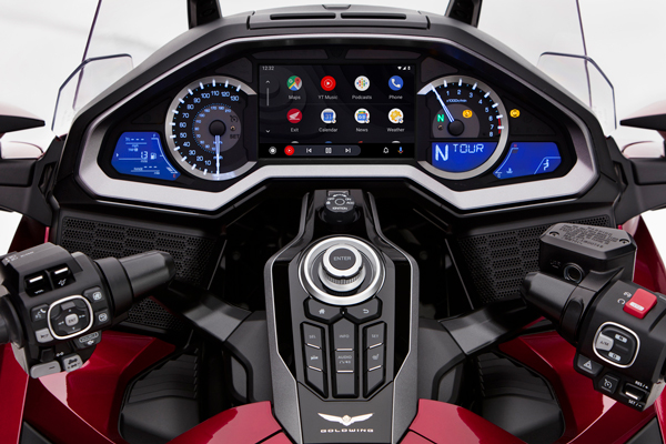 Honda Gold Wing with Android Auto integration