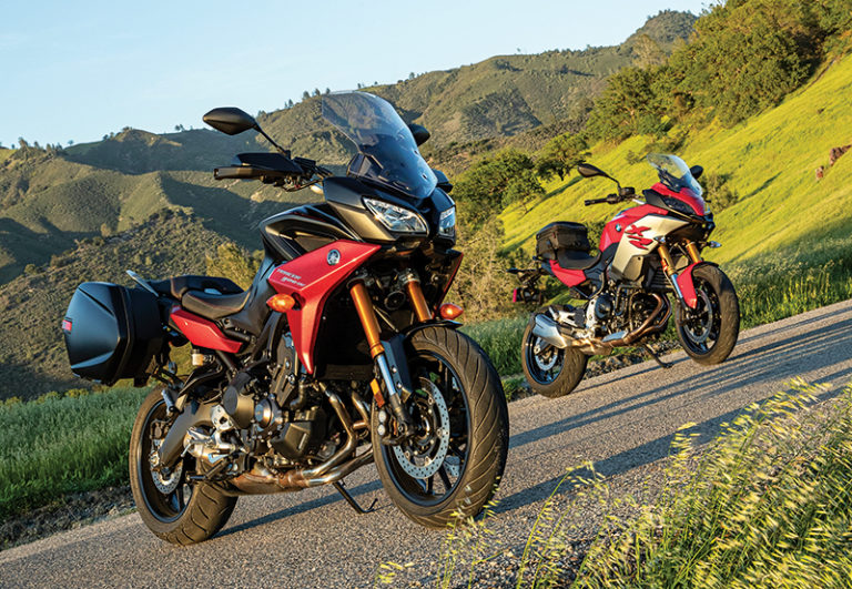 2020 Bmw F 900 Xr Vs Yamaha Tracer 900 Gt Comparison Test Rider Magazine 6366