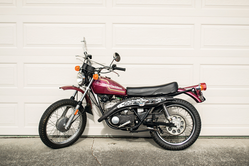 old harley davidson dirt bike