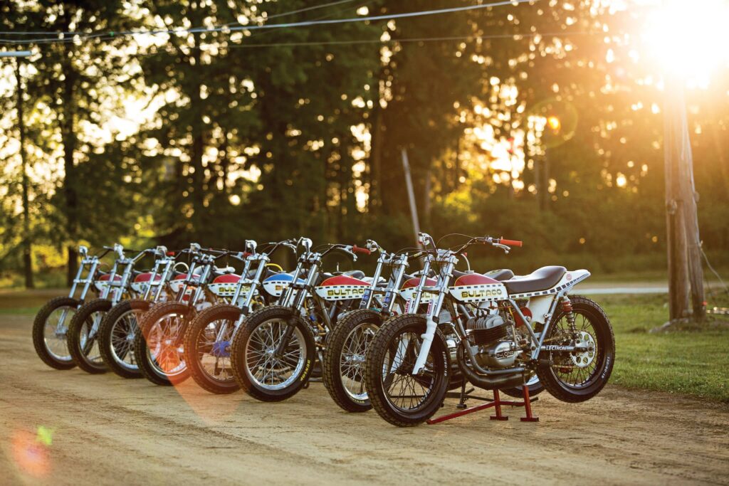 Bultaco’s Astro 360, named after the Houston Astrodome where it earned plenty of success, was a staple on the dirt track scene during the 1970s and ’80s, and has spawned a significant retro and restoration following.