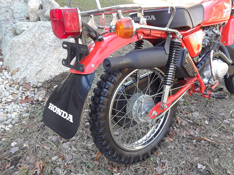 honda trail 125 rear seat
