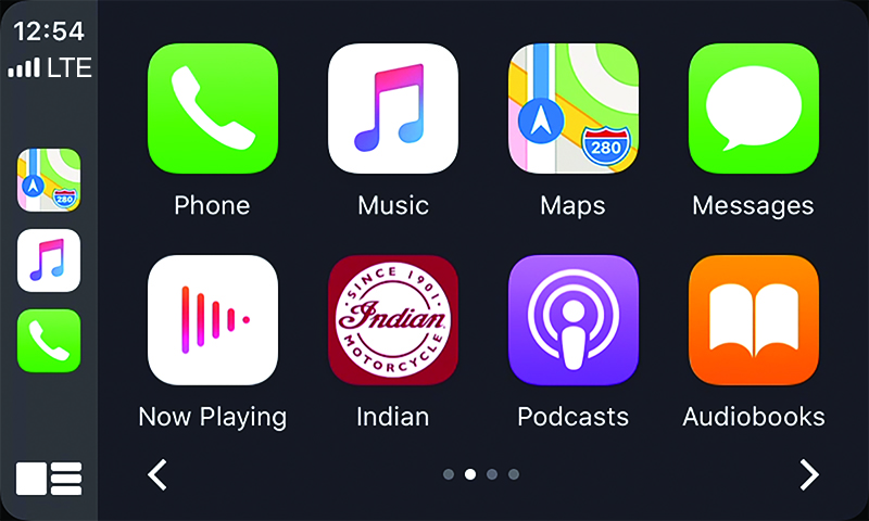 Indian Motorcycle Announces Apple CarPlay