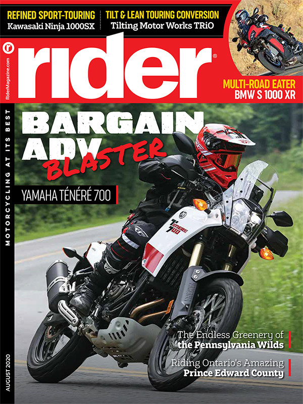 Rider Magazine, August 2020