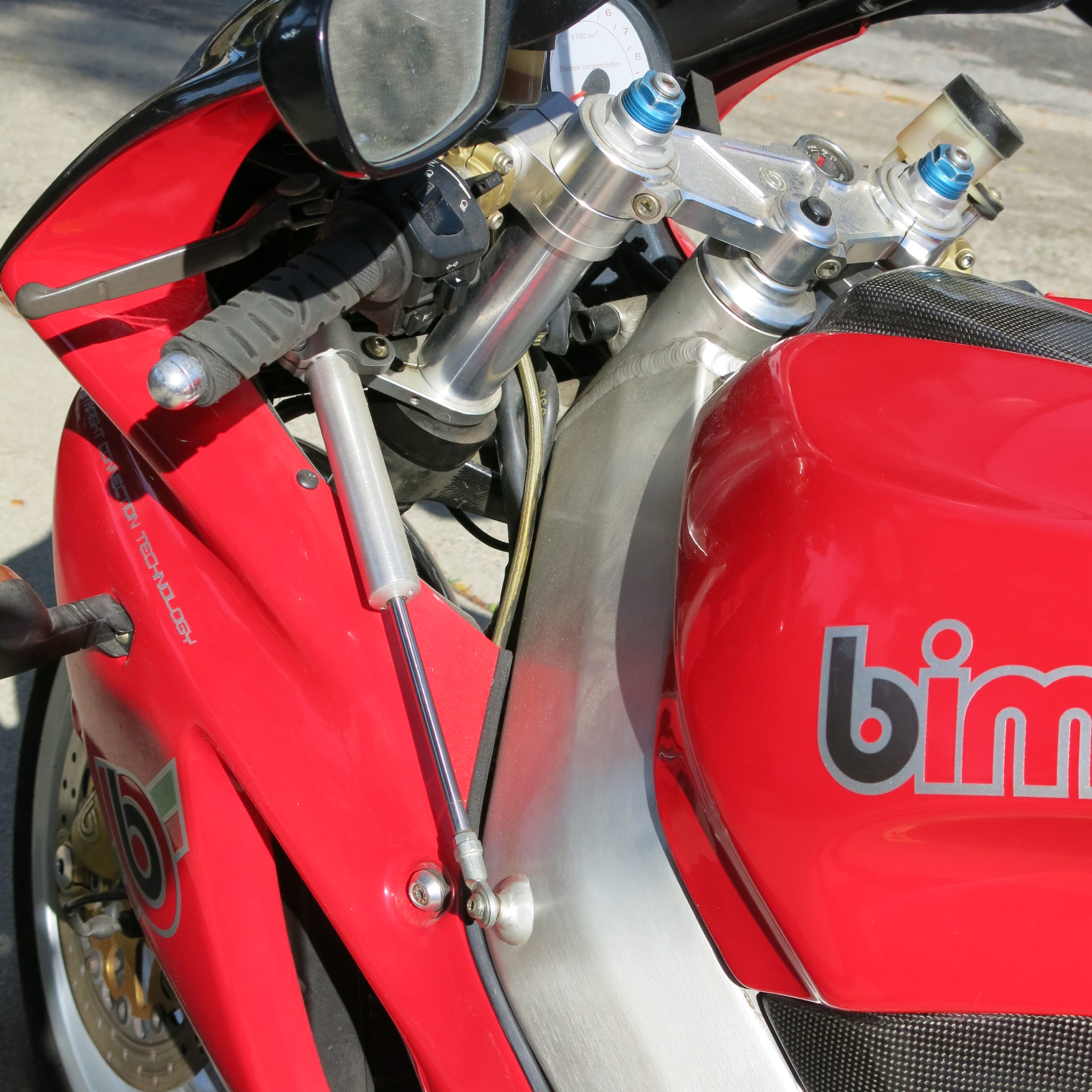 Paire D'autocollants/logos Bimota SB6 R - AD7701206 - Neufs