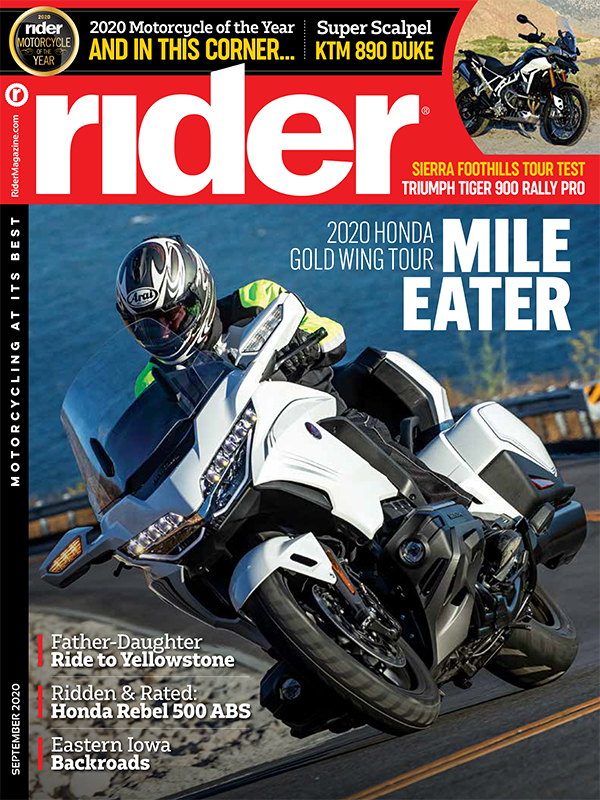 Rider Magazine, September 2020