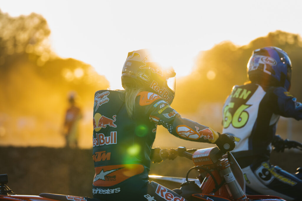 Shayna Texter American Flat Track motorcycle racer