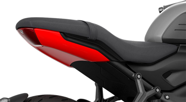 triumph trident 660 custom seat