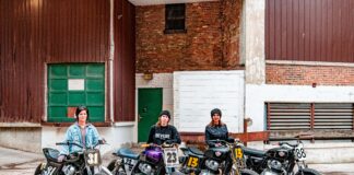 Royal Enfield Build Train Race ladies