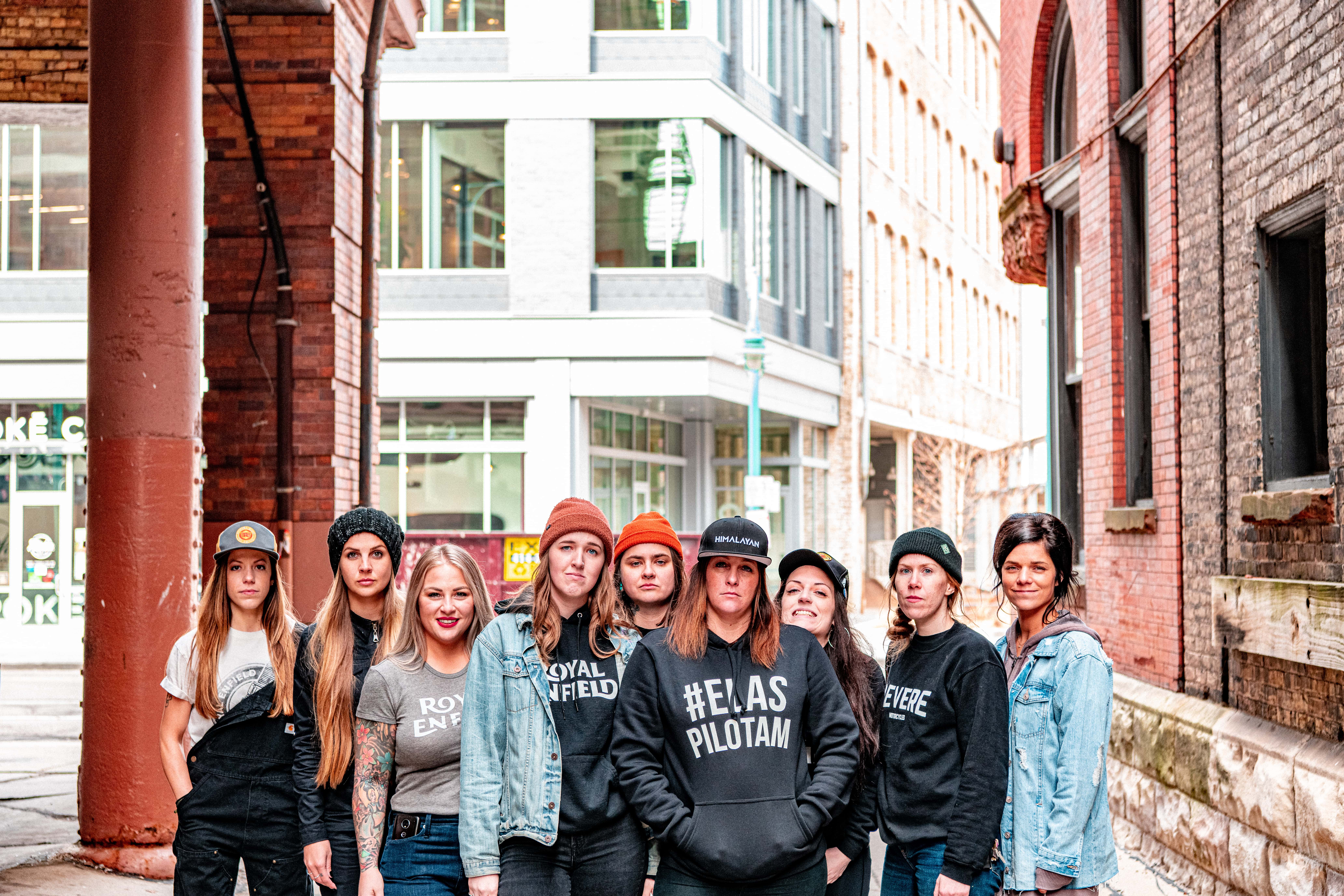 Build Train Race ladies for Royal Enfield with Breeann Poland