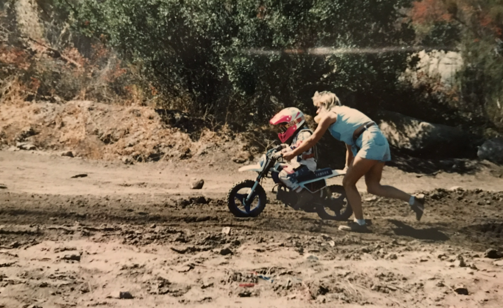 Kristen Beat as a child