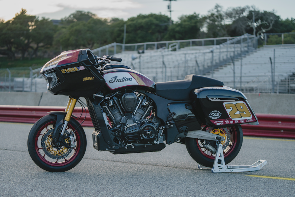 Indian Motorcycle King of the Baggers Powerplus Cams