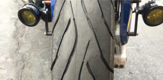 Dunlop Sportmax Roadsmart IV Tire front 5200 miles