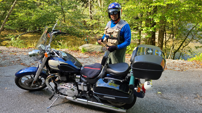 Motorcycle Fishing: What's Your Riding and ? Adventure?