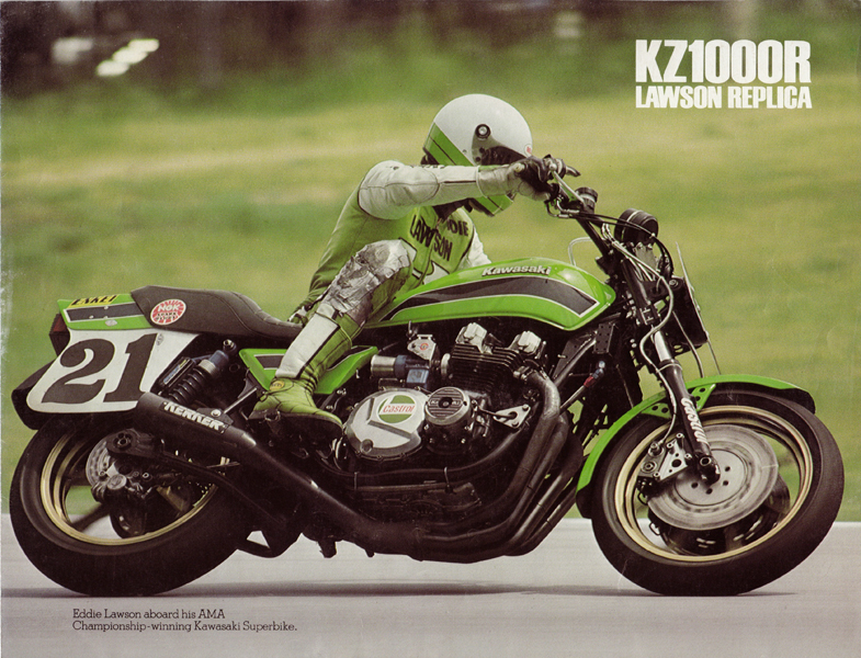 1982 Kawasaki KZ1000R Eddie Lawson Replica
