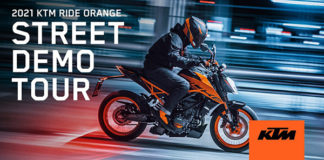 2021 KTM Ride Orange Street Demo Tour
