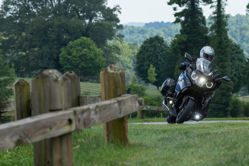 Riding Cross-Country On A BMW K 1600 B