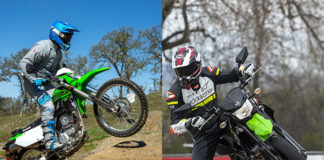 2021 Kawasaki KLX300 KLX300SM video review