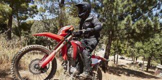 2021 Honda CRF300L Rally review action