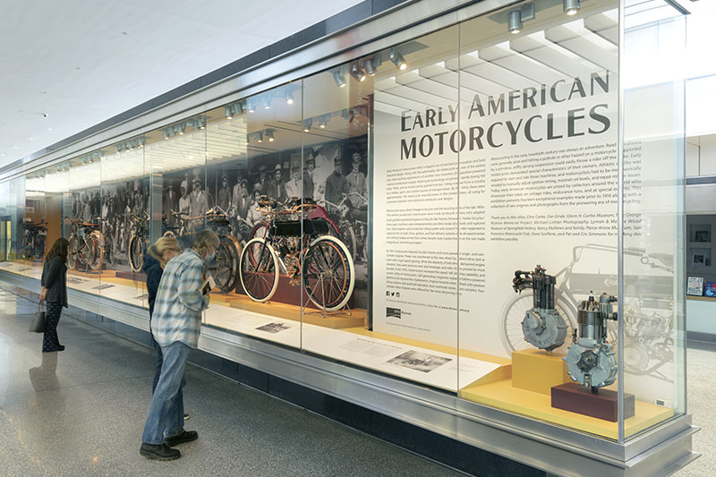 SFO Museum Early American Motorcycles