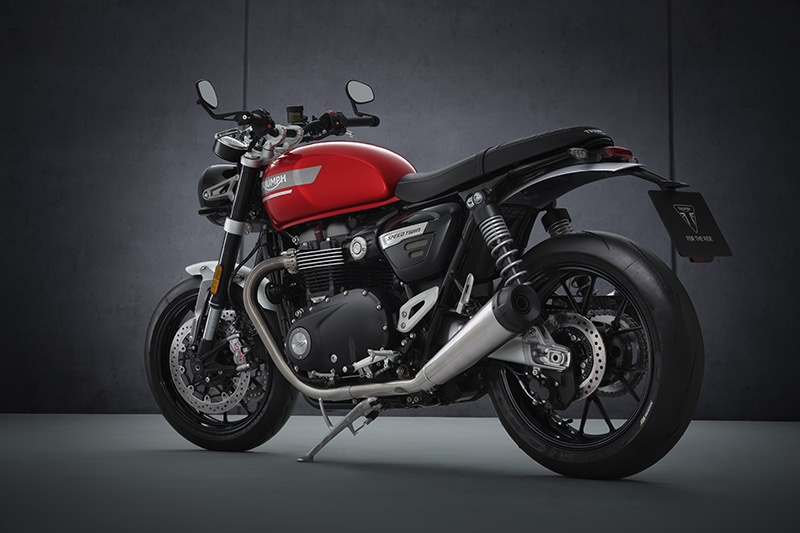 2022 Triumph Speed Twin review Red Hopper