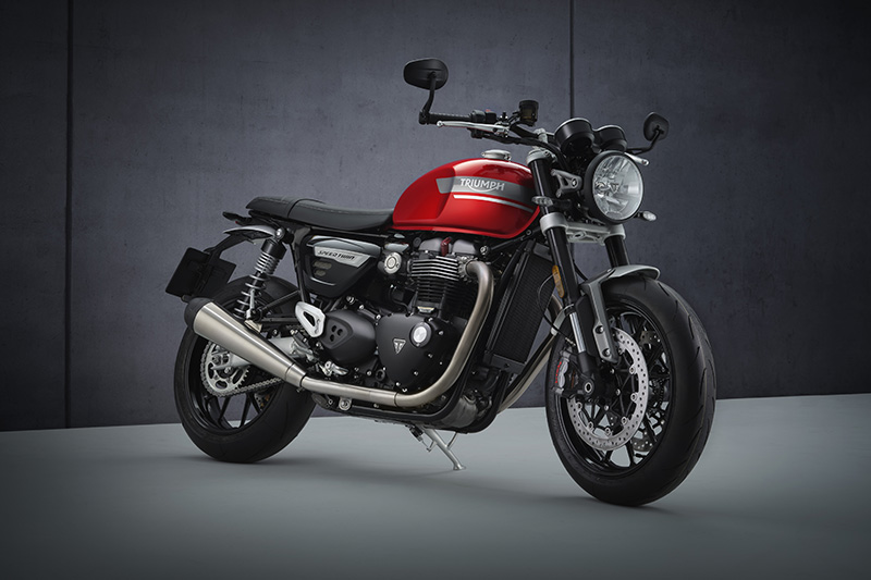 2022 Triumph Speed Twin review Red Hopper