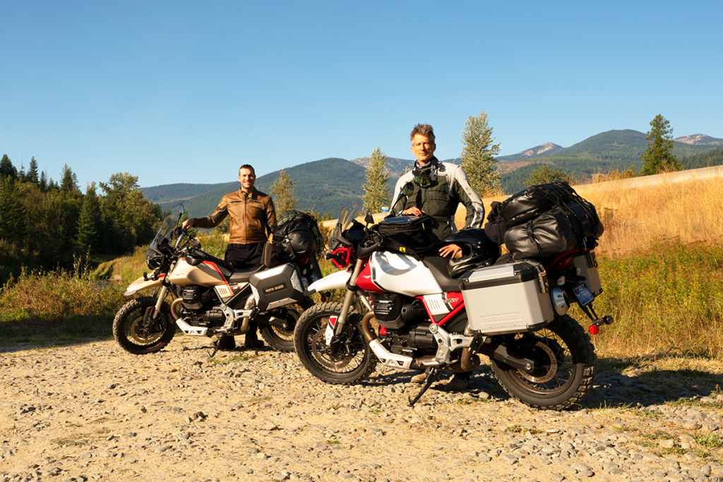 A Dream Come True - Two Buddies Tour the Rocky Mountains Moto Guzzi Spirit of the Eagle Rideaway V85 TT