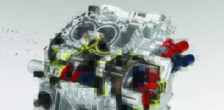 Honda DCT Dual Clutch Transmission cutaway