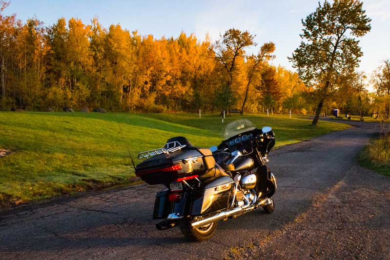 Rider Minnesota North Shore Harley-Davidson Ultra Limited