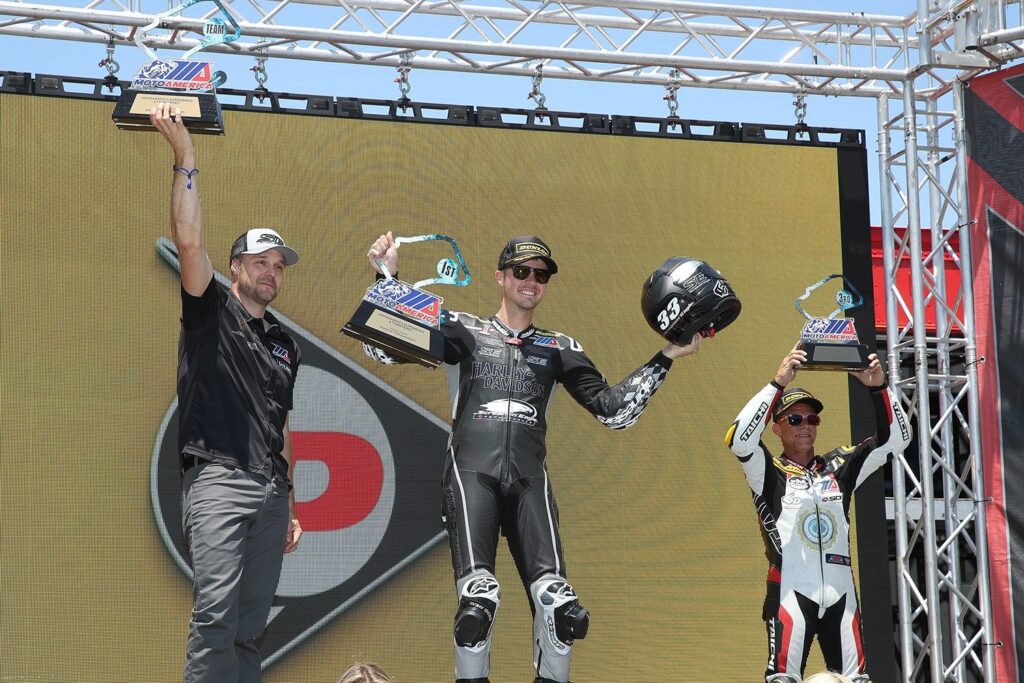 Kyle Wyman Wins the King of the Baggers Championship for Harley